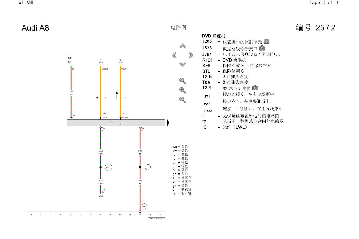 2013款年奥迪A8原厂维修手册+电路图下载