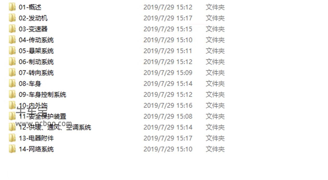 2017-2018款WEY VV7原厂维修手册和电路图下载