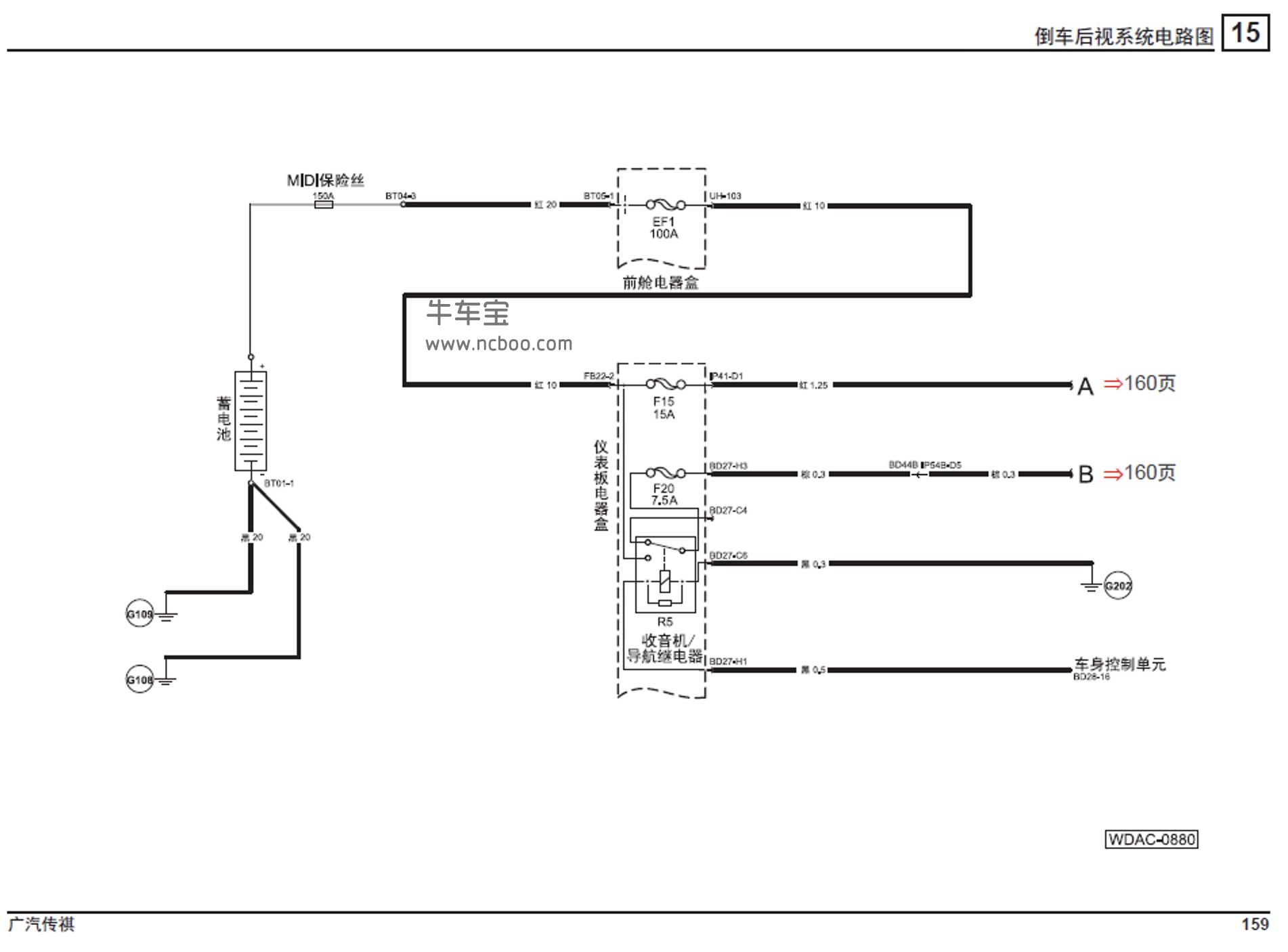 2010-2011款广汽传祺GA5原厂维修手册和电路图下载