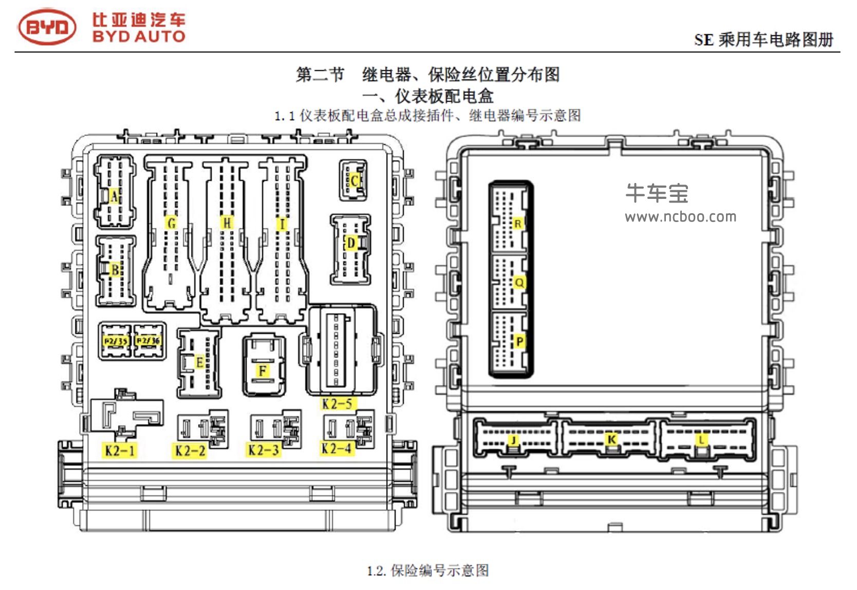 2014款比亚迪S7原厂维修手册和电路图资料下载