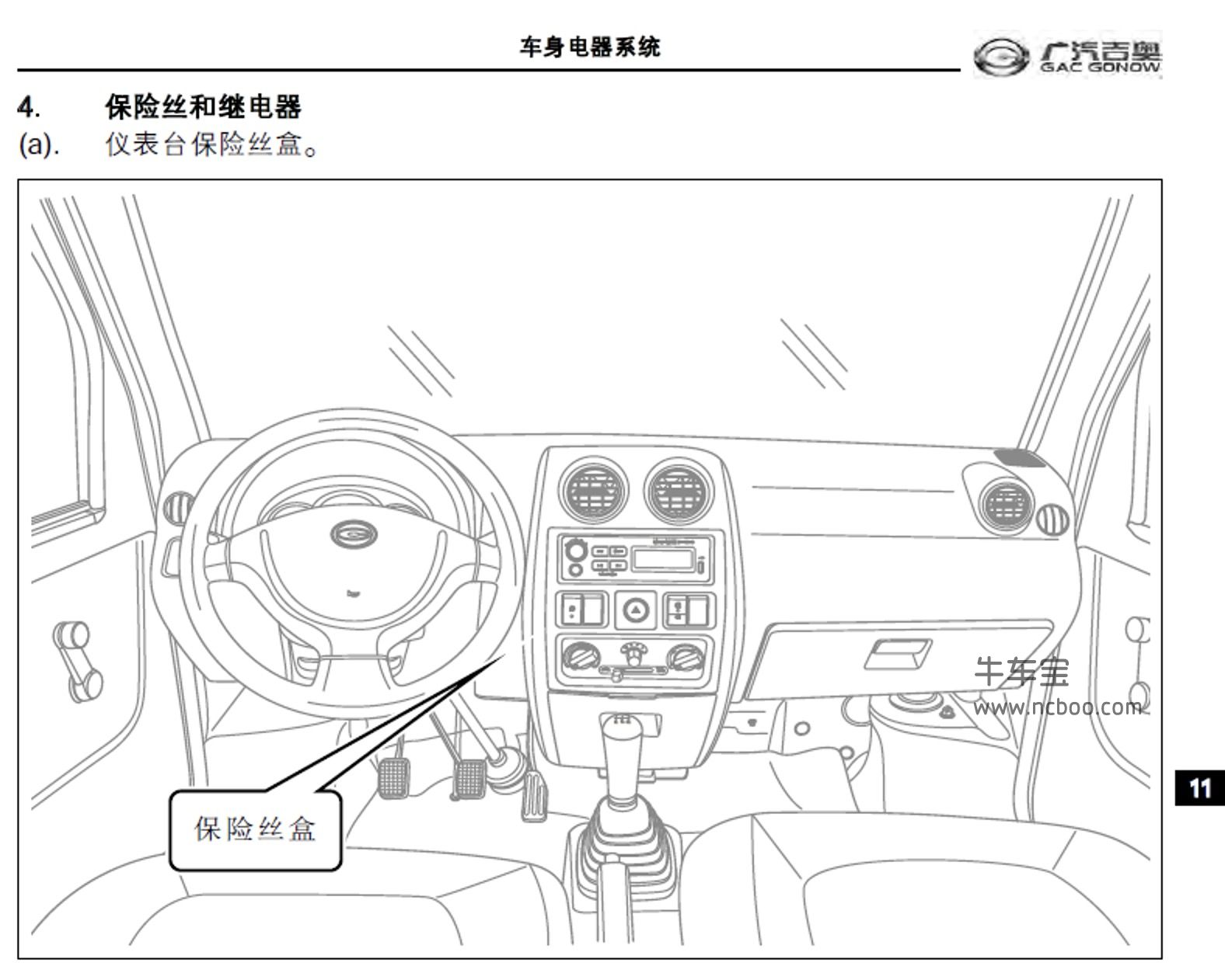2015-2017款广汽吉奥星旺原厂维修手册和电路图下载