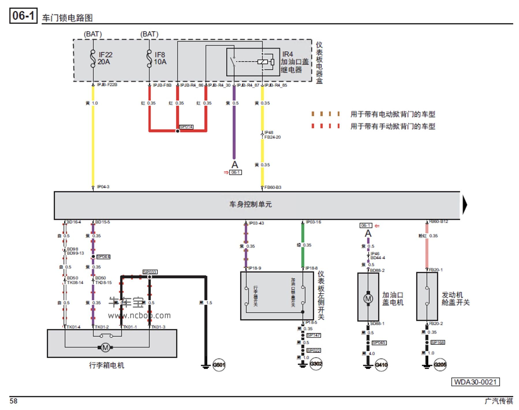 2017-2019款广汽传祺GS7原厂维修手册和电路图下载