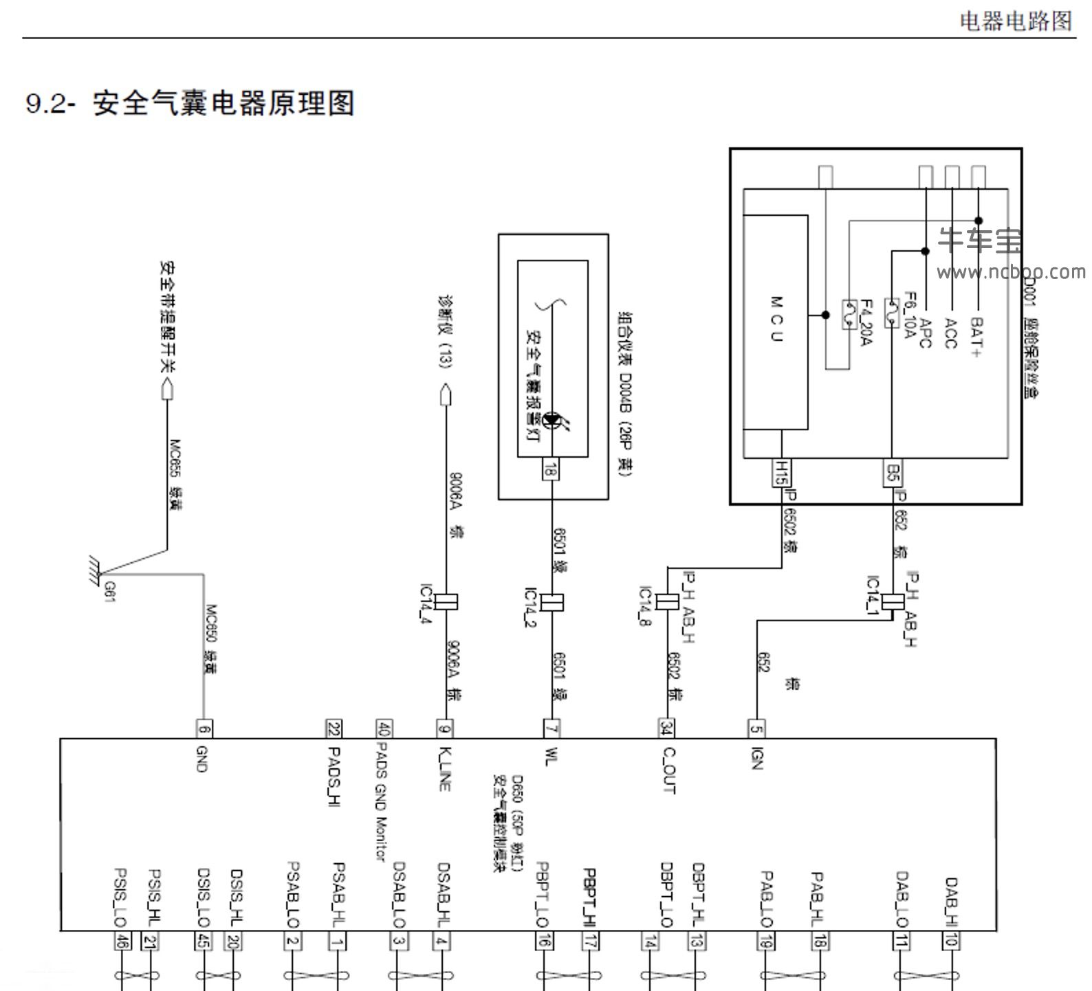 2009-2010款东风风神S30原厂维修手册和电路图1.6L