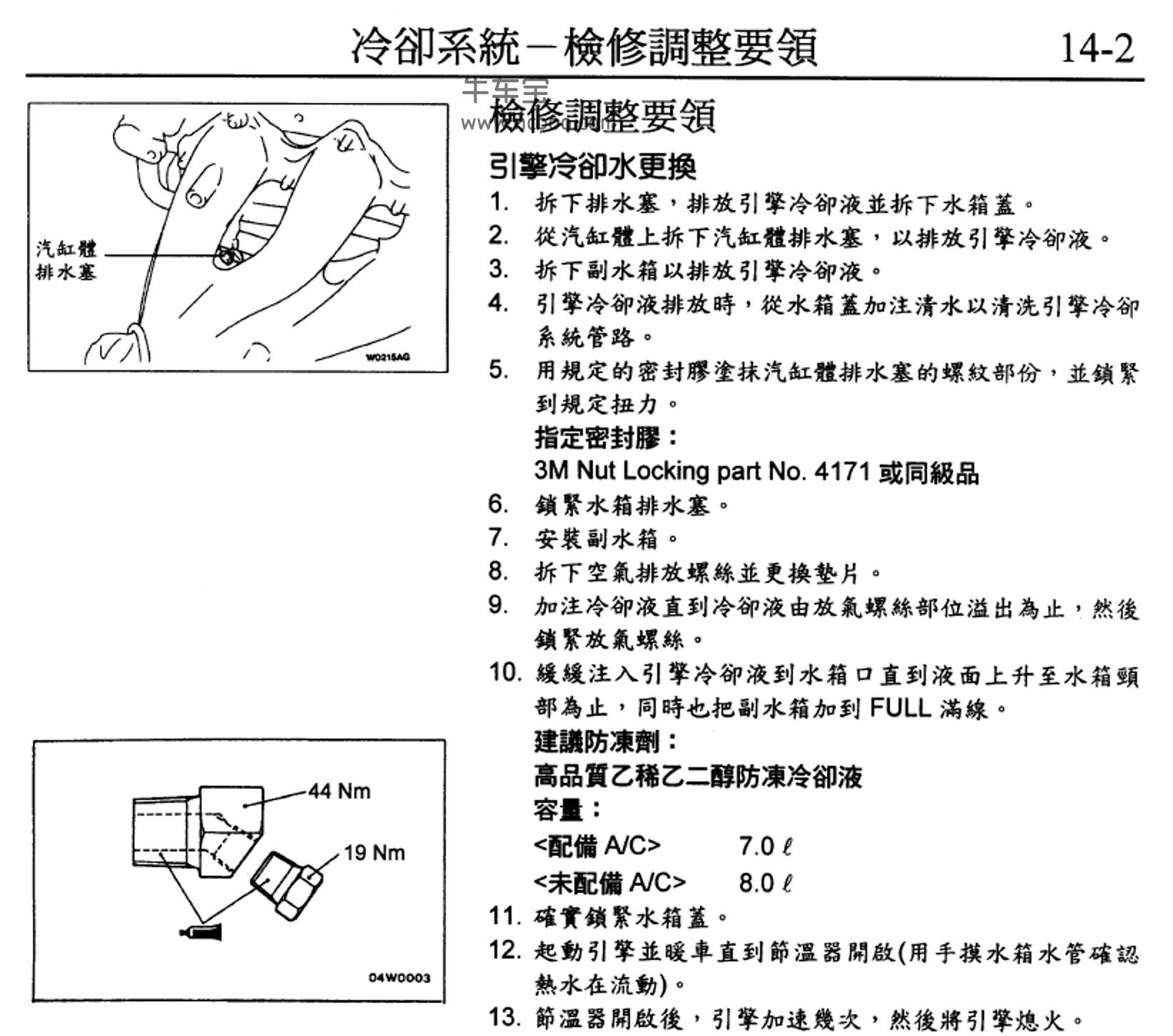 2014-2016款东南得利卡原厂维修手册和电路图下载