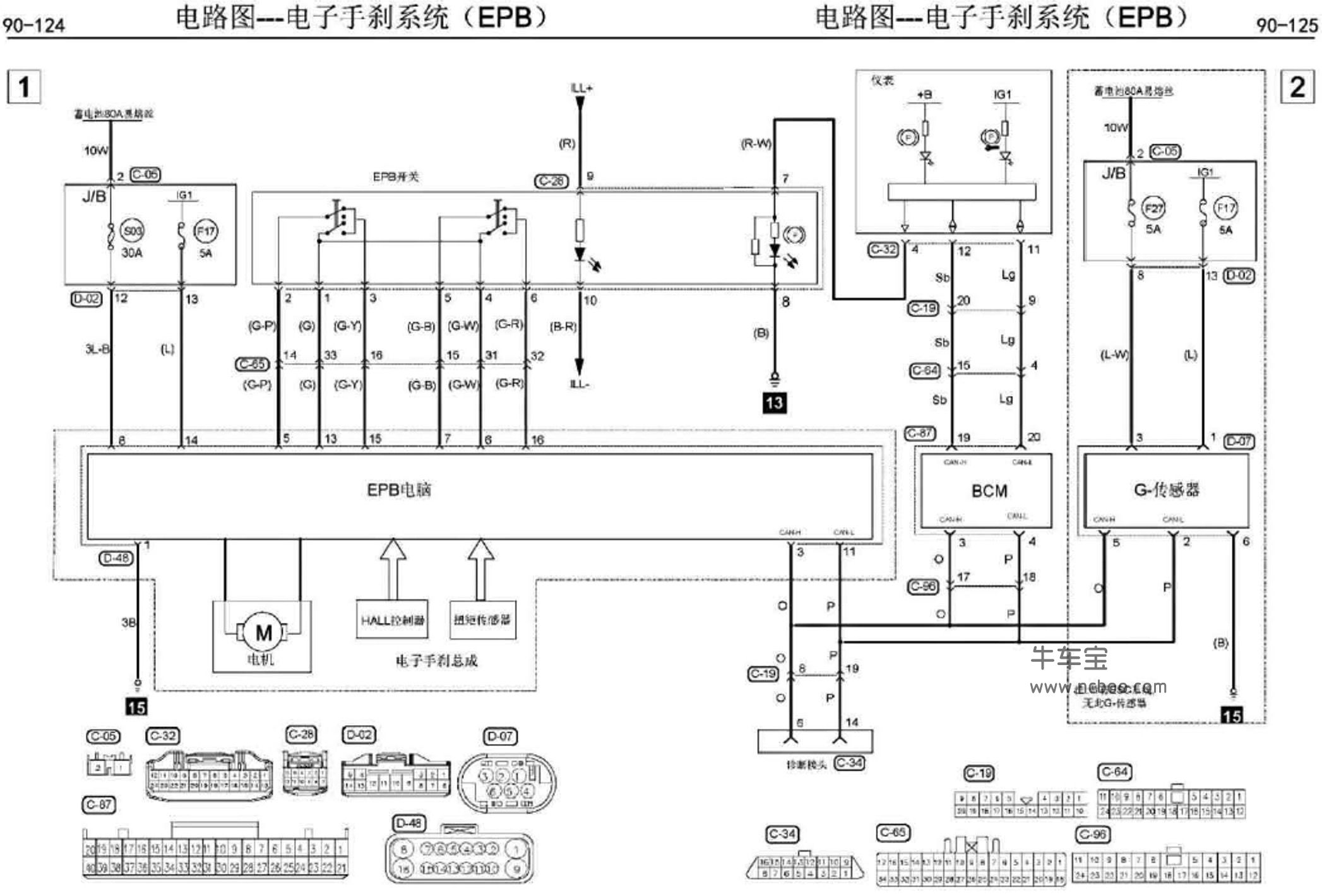 2015-2017款东南DX-7原厂电路图资料下载