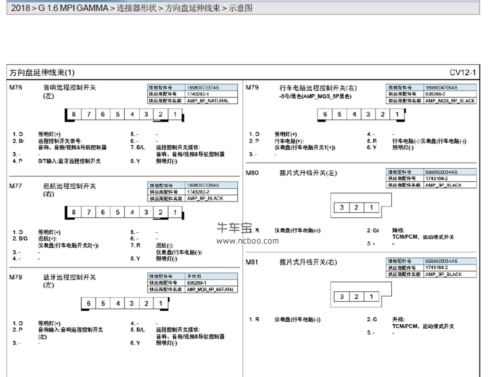 2018-2019款起亚K3原厂维修手册和电路图资料下载