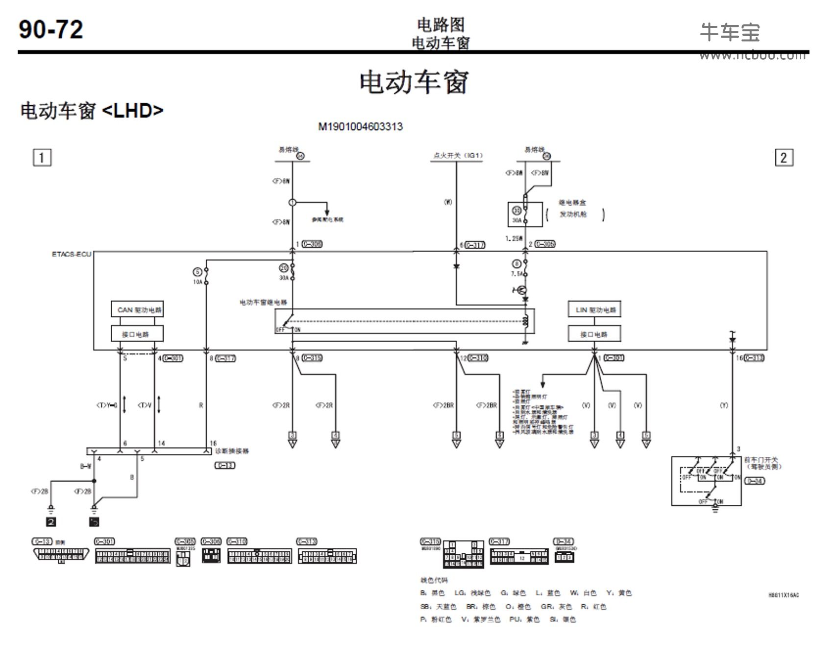 2008款三菱欧蓝德原厂维修手册和电路图下载