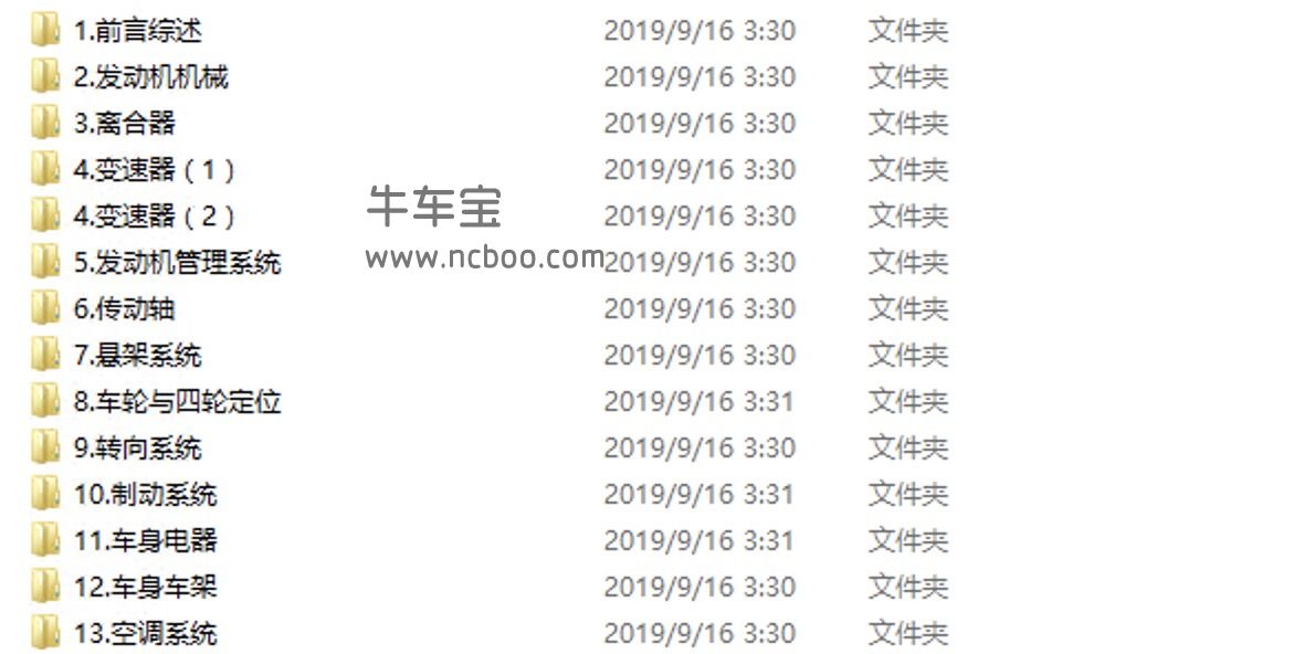2016-2018款北汽幻速S6原厂维修手册资料下载