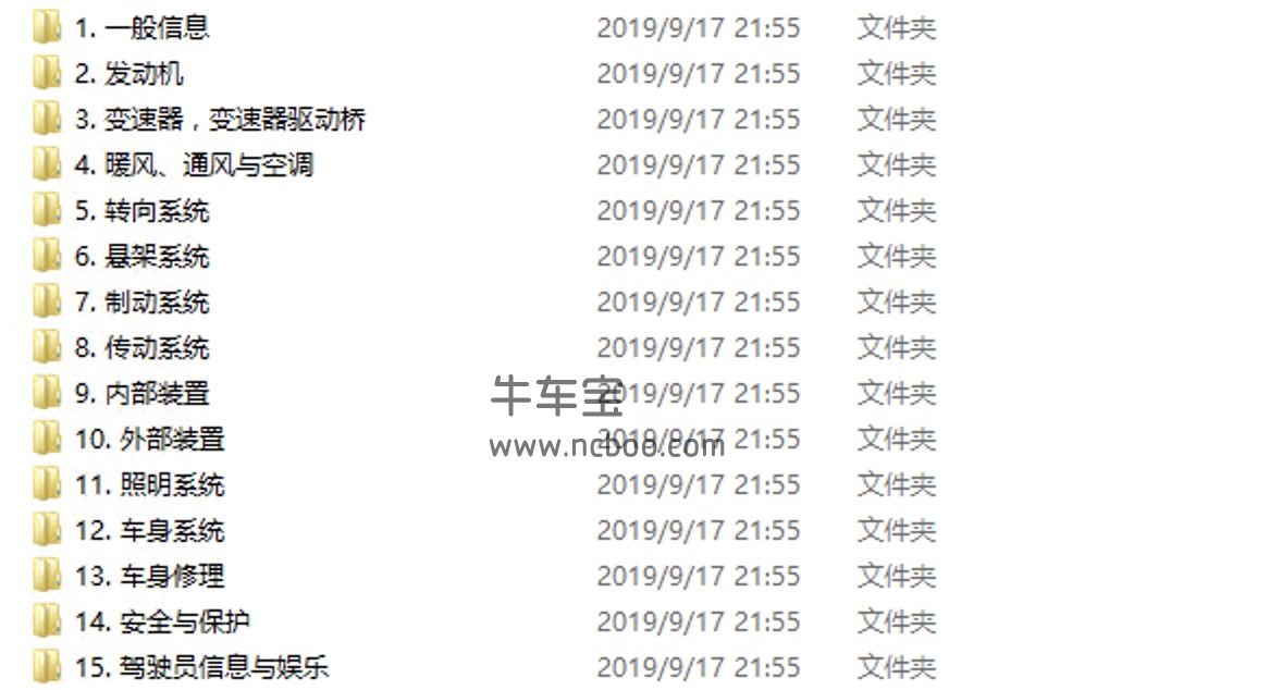2011-2012款名爵MG3原厂维修手册资料下载