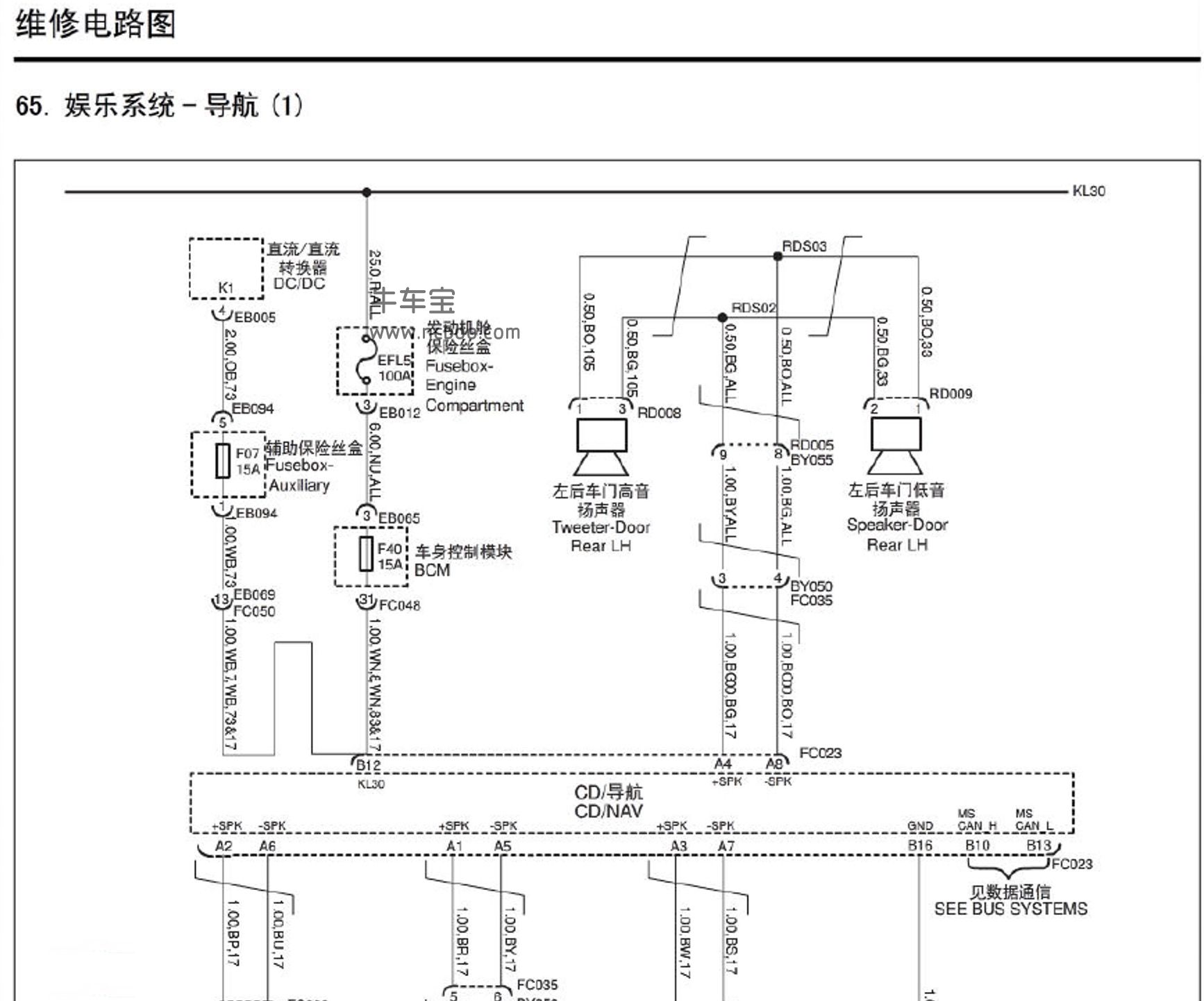 2013-2014款名爵MG6原厂维修手册和电路图下载