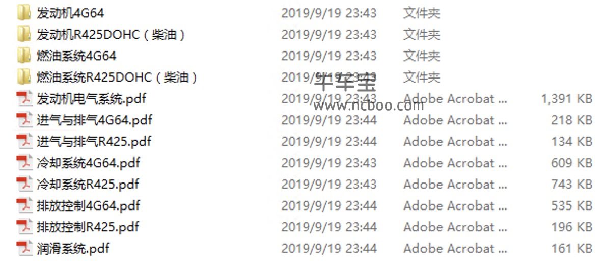 2014-2016款猎豹CS6原厂维修手册和电路图资料下载