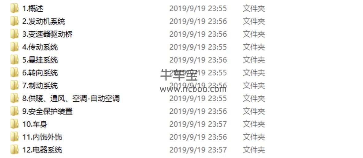 2017-2019款猎豹CS9原厂维修手册和电路图资料下载