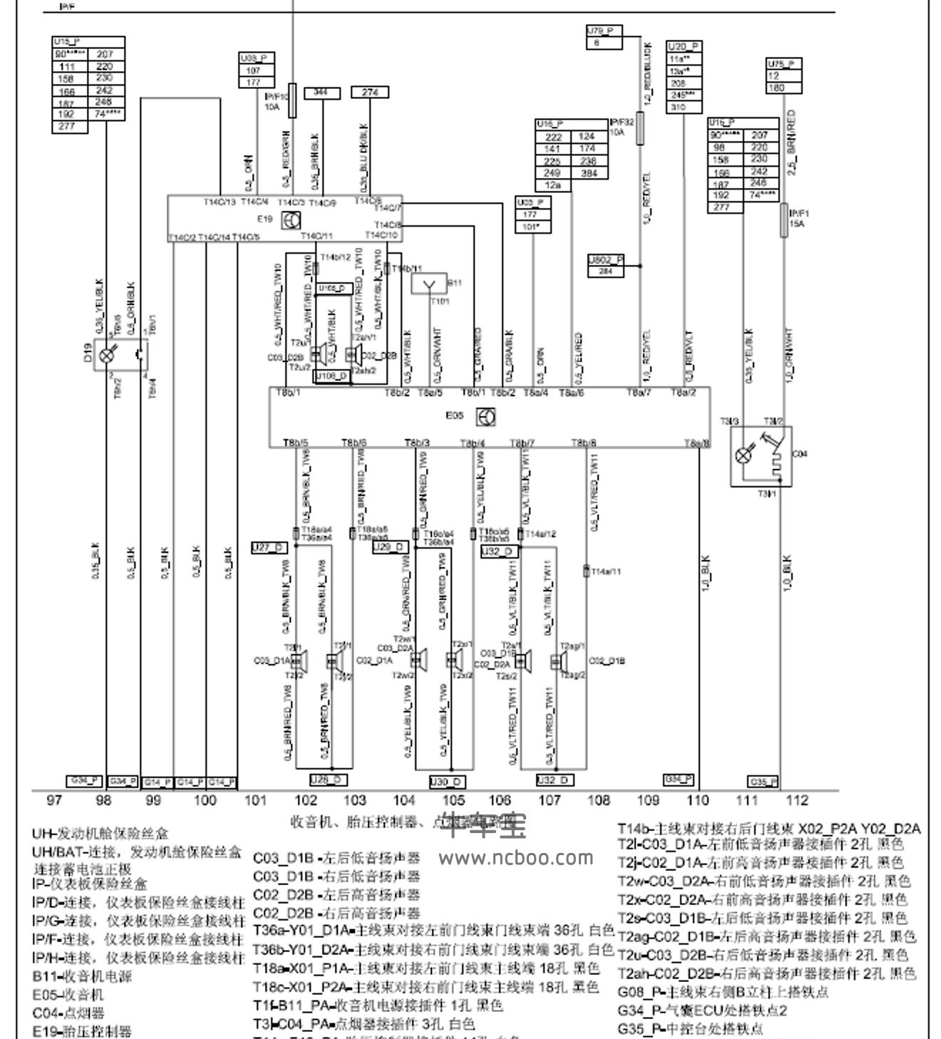 2013-2014款华晨中华H530原厂电路图资料下载