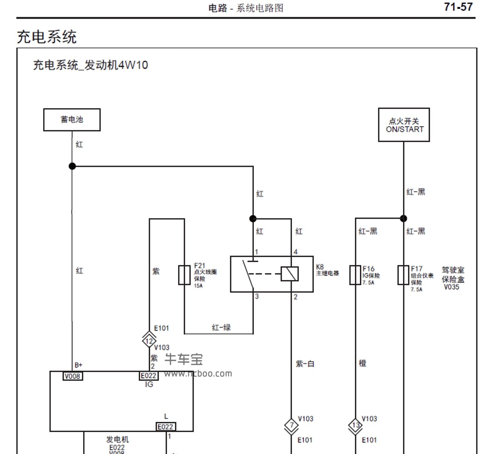 2015-2017款福田伽途V原厂维修手册和电路图资料下载