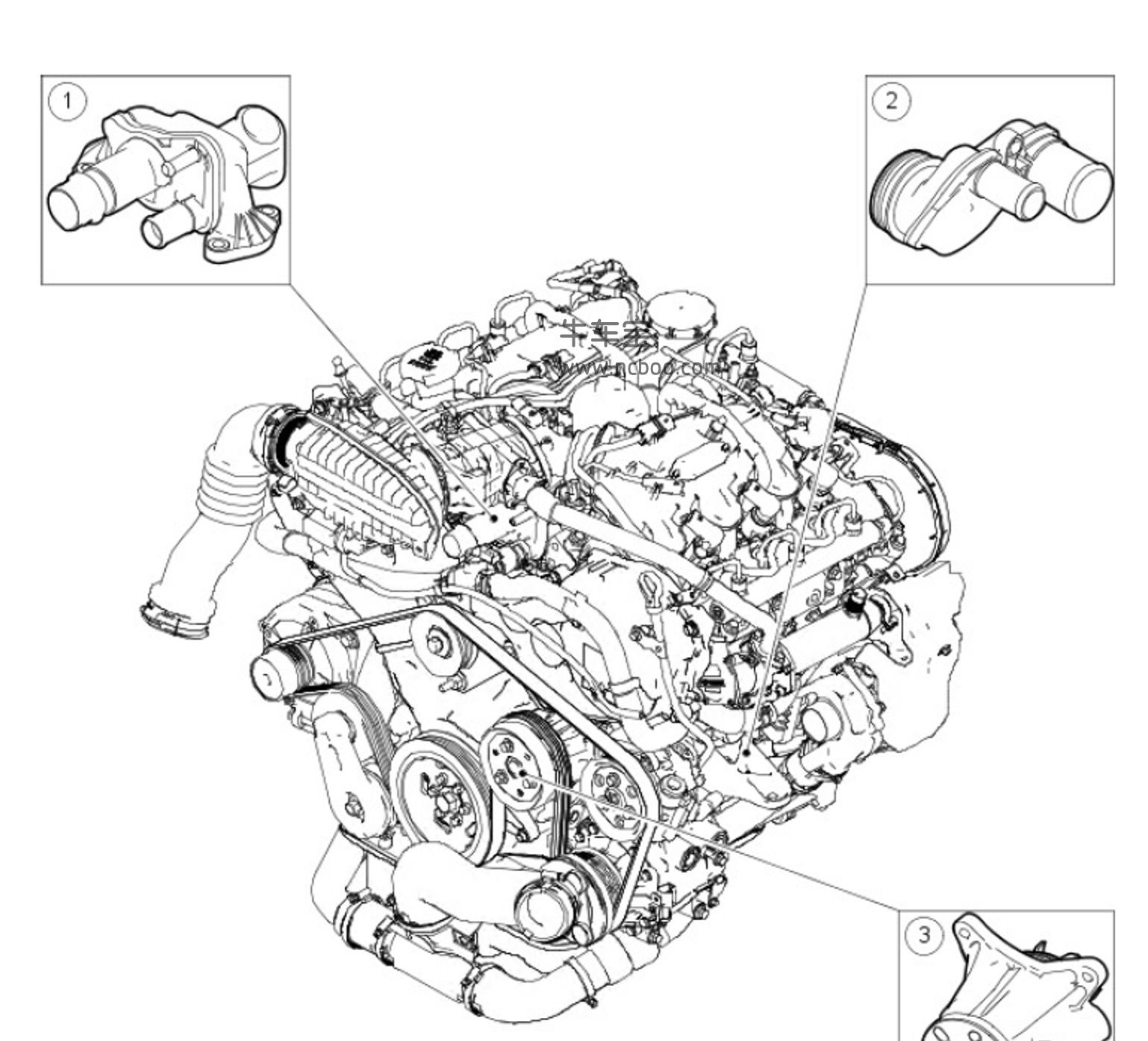 2007-2009款捷豹XJ(X350)原厂维修手册和电路图资料下载