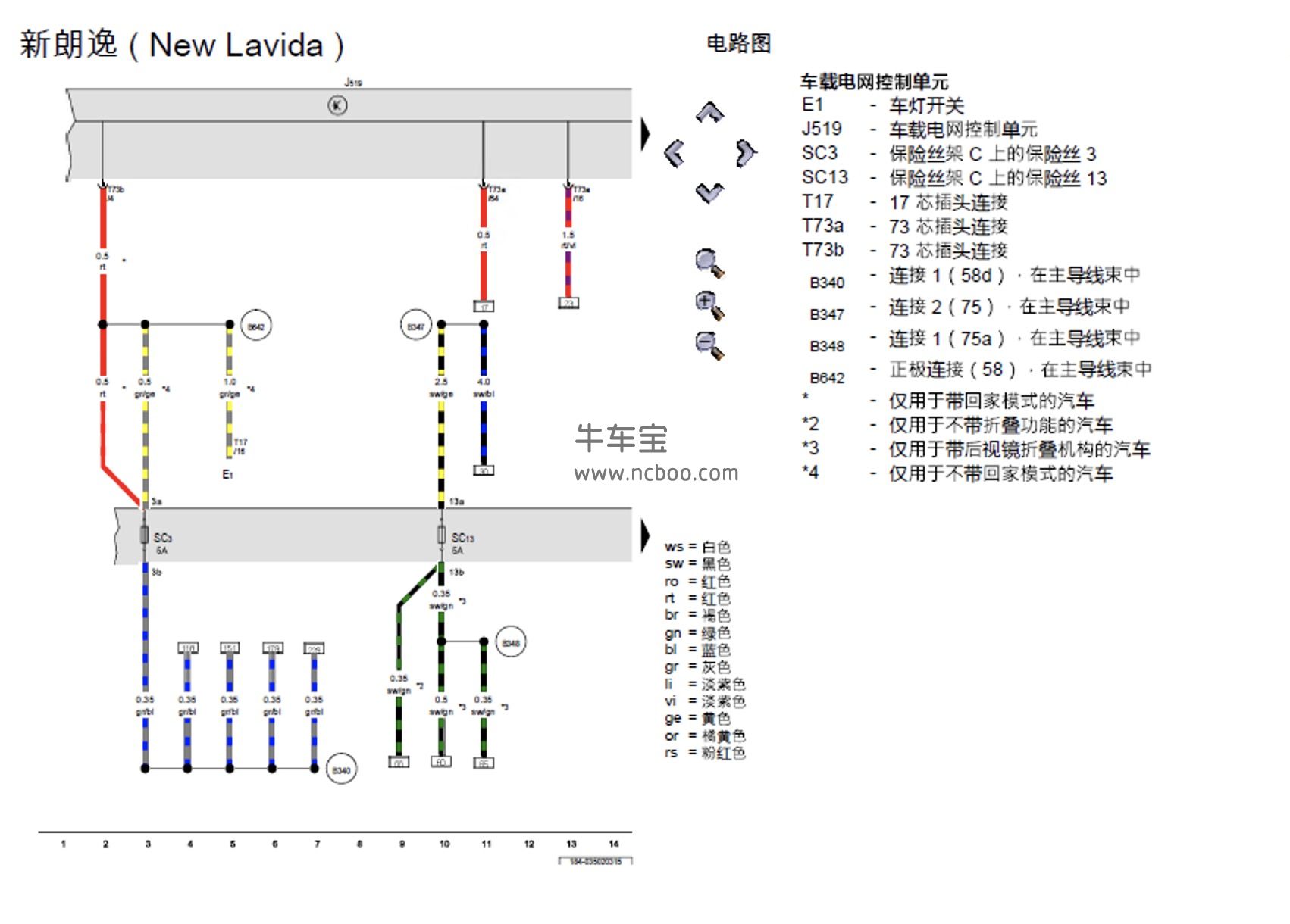 2015款大众朗逸1.2T原厂维修手册和电路图资料下载