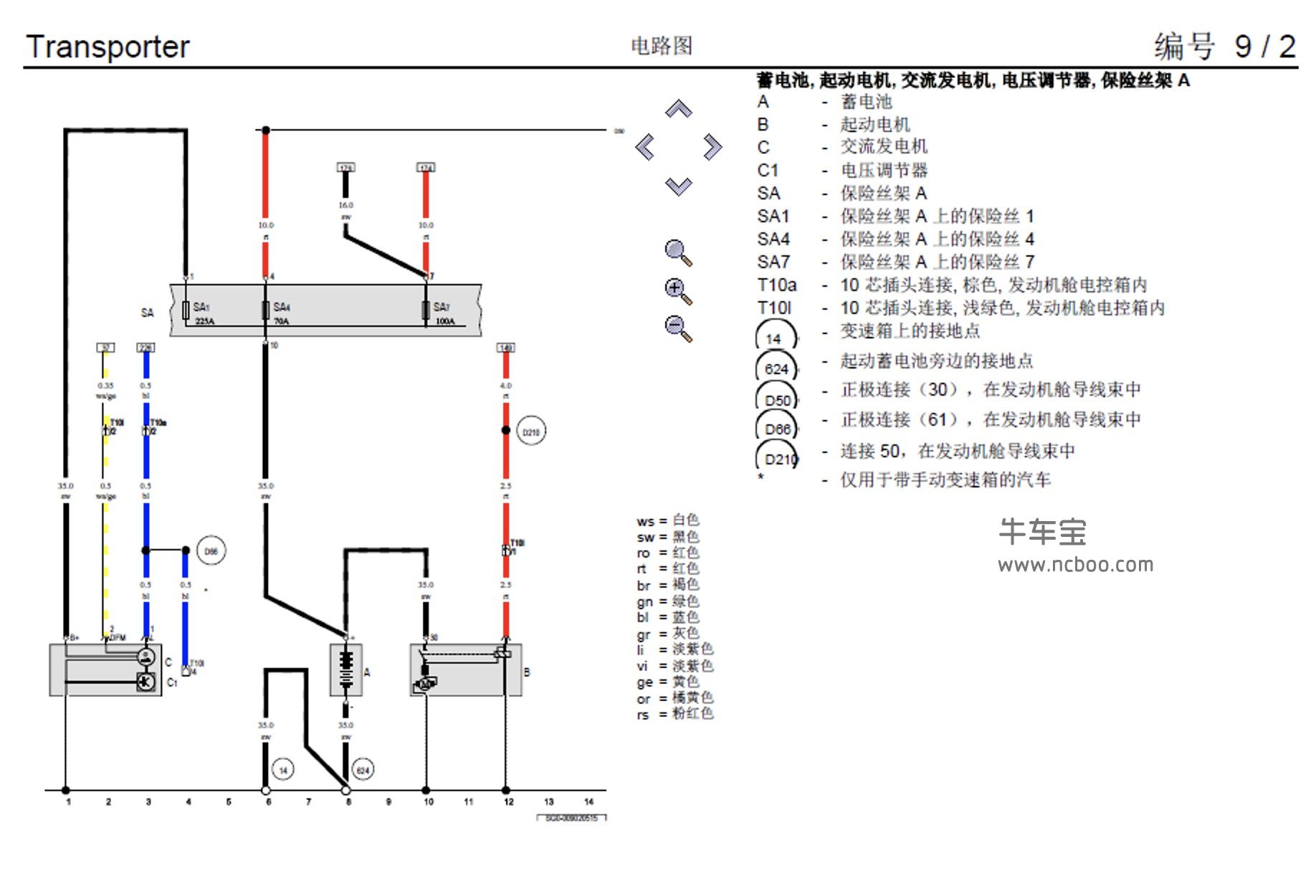 2015-2016款大众迈特威原厂维修手册和电路图下载