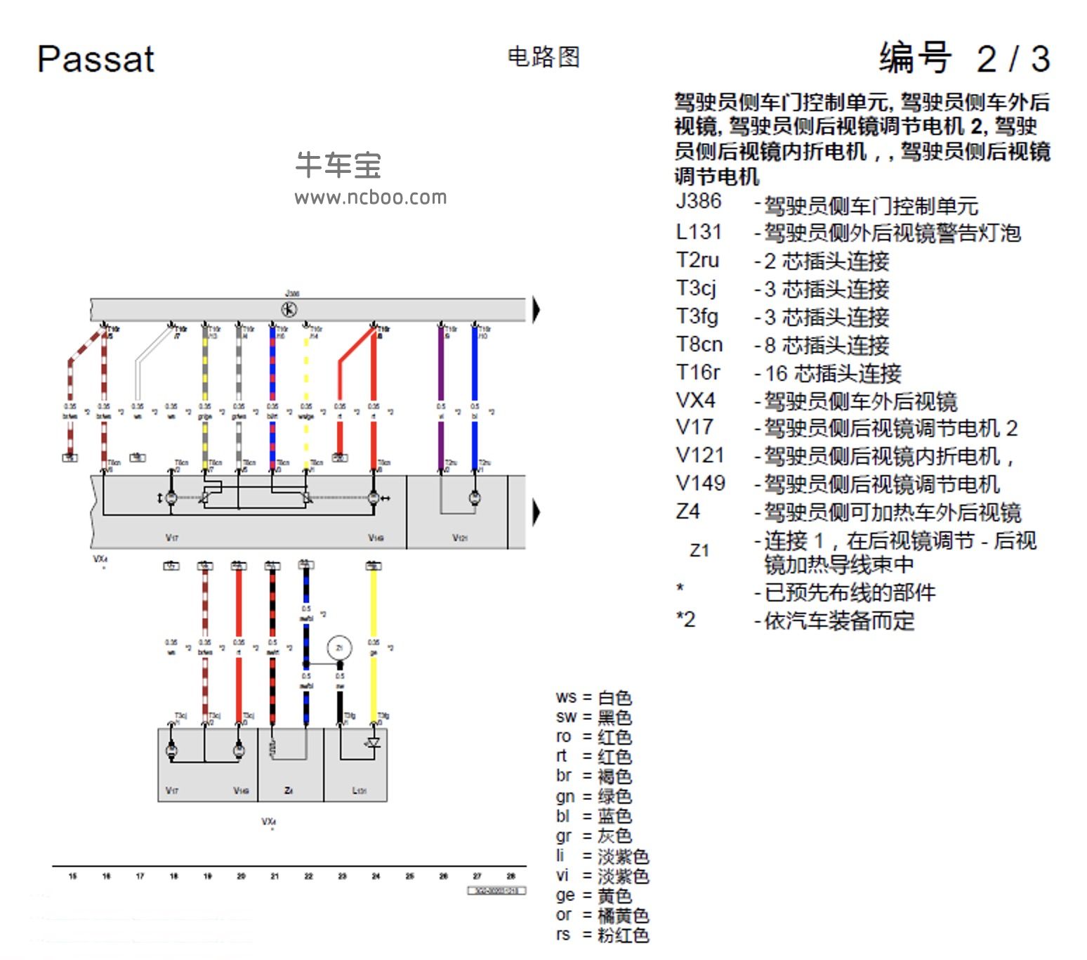 2015-2019款进口大众蔚揽原厂电路图资料下载