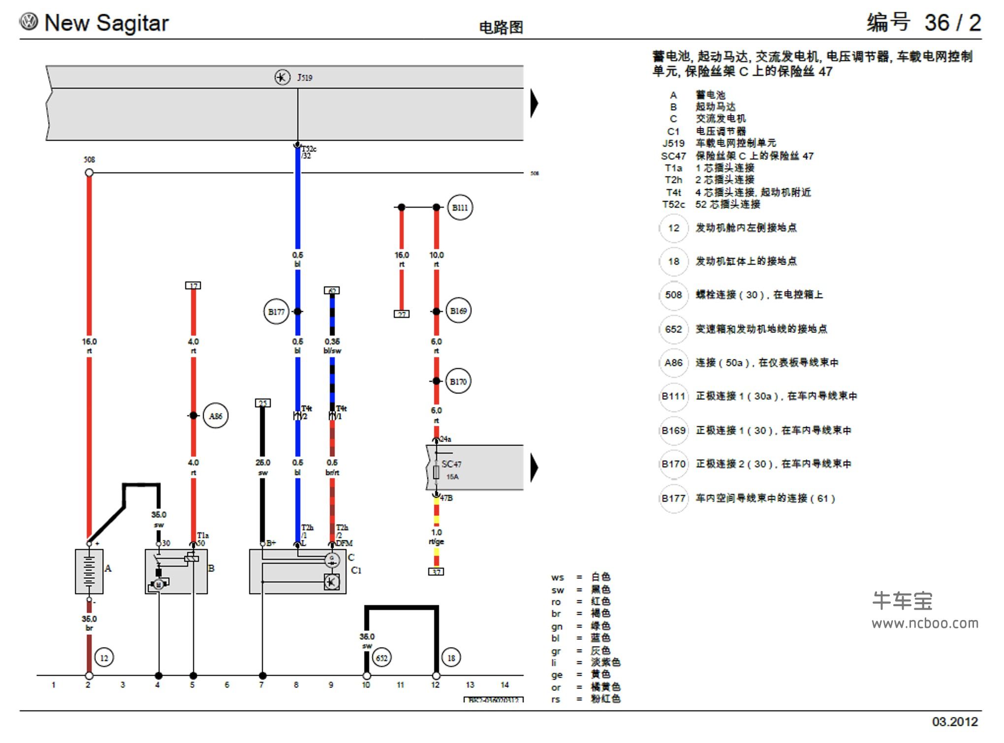 2012-2014款大众速腾1.8T维修手册和电路图下载（发动机CEAA）