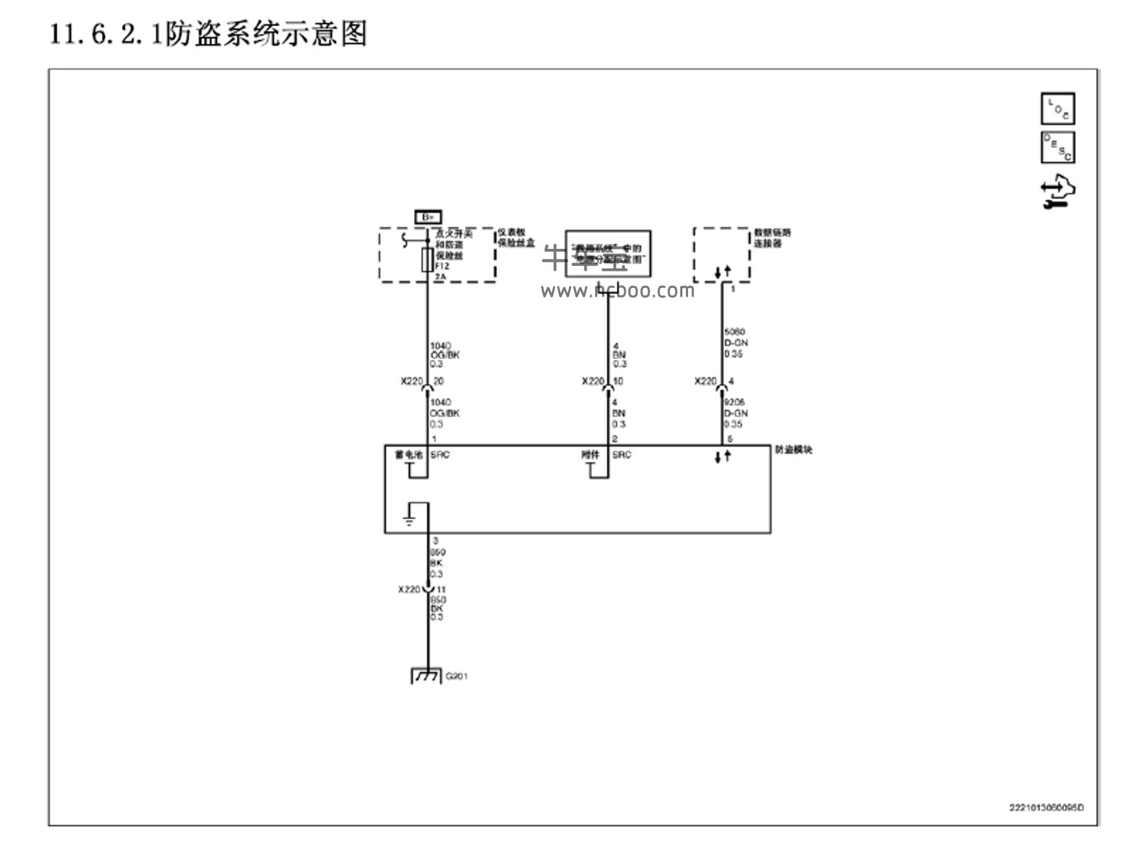 2007款别克林荫大道原厂电路图手册下载