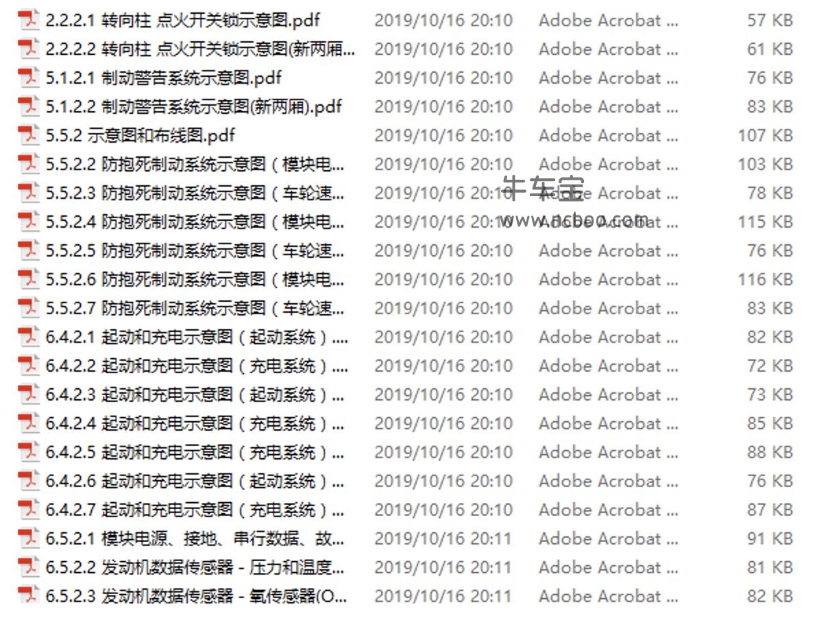 2008款雪佛兰乐风 乐聘原厂电路图手册下载