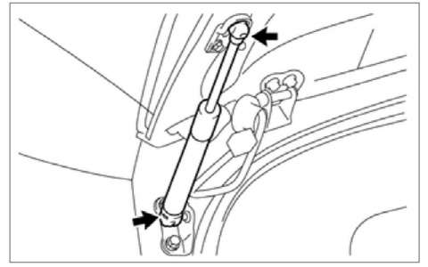 丰田威驰车门 舱门 发动机罩维修手册 拆卸安装