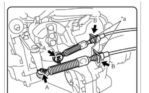 丰田威驰C50手动变速器 传动桥维修手册 拆卸安装