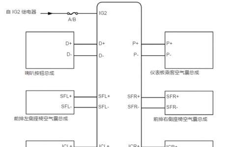 丰田RAV4辅助约束系统 空气囊系统 螺旋电缆维修手册