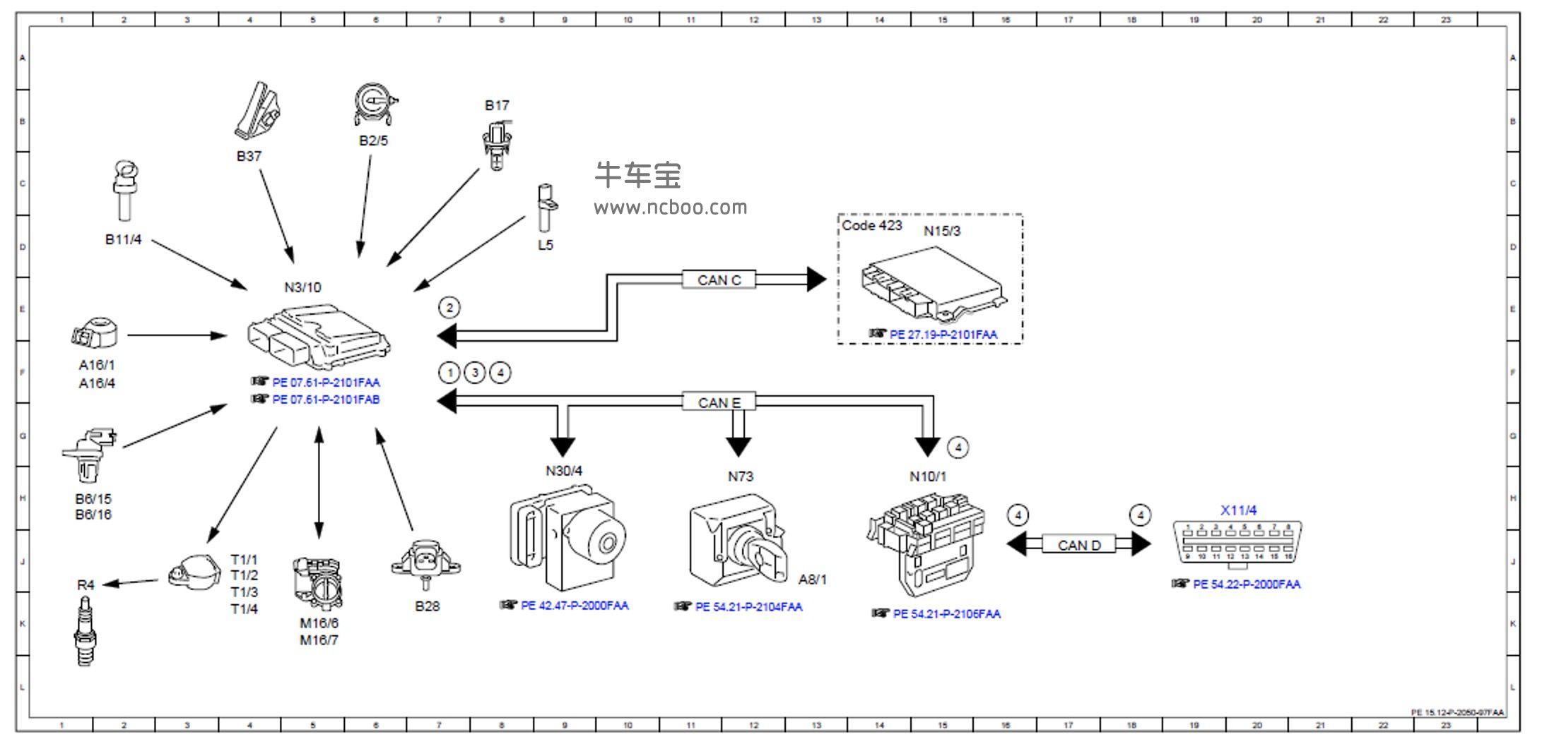 2011-2012款奔驰C180L维修手册和电路图资料