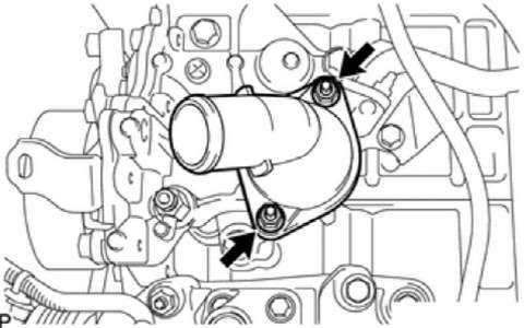 丰田RAV4 5AR-FE发动机冷却系统 节温器 水泵维修手册