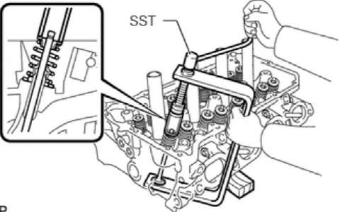 丰田RAV4 6ZR-FAE发动机机械部分 气缸盖 曲轴维修手册