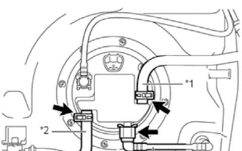 丰田RAV4 6ZR-FAE燃油系统 燃油泵 燃油表传感器维修手册