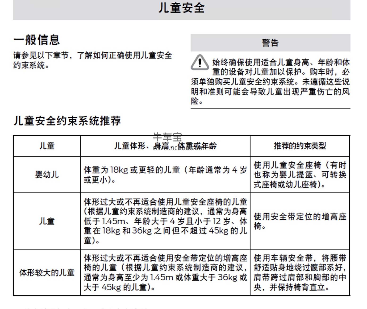 2021款福特锐际插电混动版车主手册-产品使用说明书pdf下载